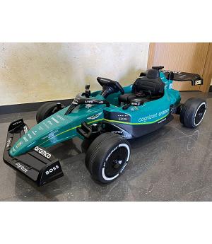 VENTA FORMULA 1 ASTON MARTIN 12V, 4 MOTORES, RUEDAS EVA, MANDO RC, INDA728-BN